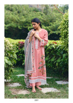 Kimora Nokjhok 68 Lawn Cotton Digtal Crochet Print With Resham Embroidered Salwar Kameez