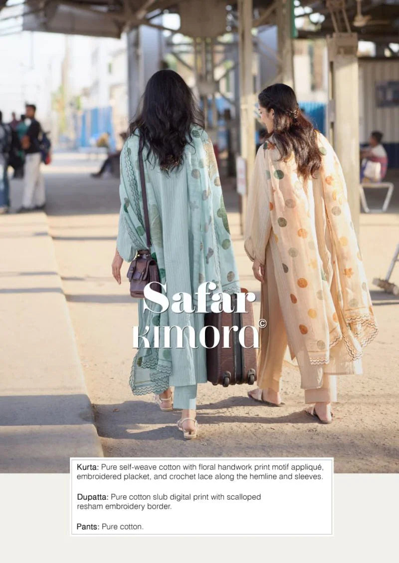 Kimora Safar Vol 88 Cotton Handworked Salwar Kameez