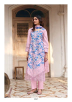 Kimora Sitaaree Lawn Cotton With Resham Embroidered Salwar Kameez