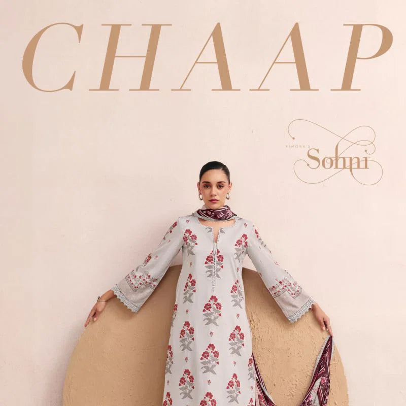 Kimora Sohni Chaap Vol 82 Cotton Lawn Digital Printed Salwar kameez
