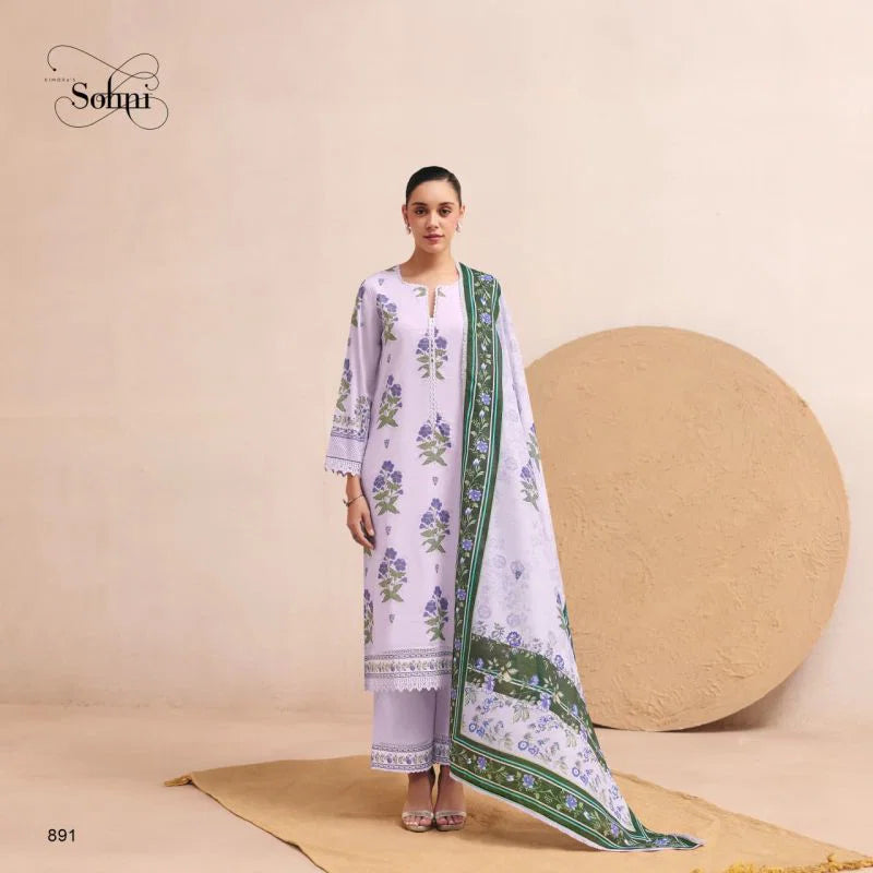 Kimora Sohni Chaap Vol 82 Cotton Lawn Digital Printed Salwar kameez