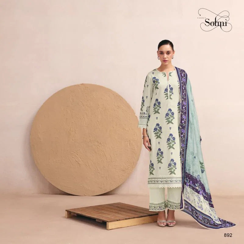 Kimora Sohni Chaap Vol 82 Cotton Lawn Digital Printed Salwar kameez