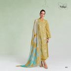 Kimora Sohni Dove Vol 78 Lawn Cotton Embroidered Salwar Kameez