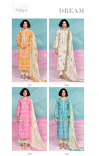 Kimora Sohni Dream Vol 63 Lawn Cotton Digital Printed Salwar Kameez