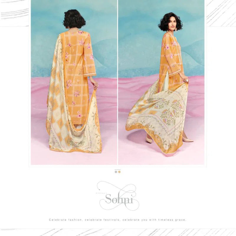 Kimora Sohni Dream Vol 63 Lawn Cotton Digital Printed Salwar Kameez