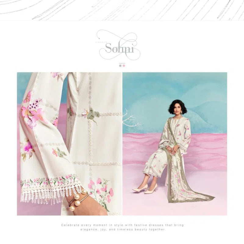 Kimora Sohni Dream Vol 63 Lawn Cotton Digital Printed Salwar Kameez