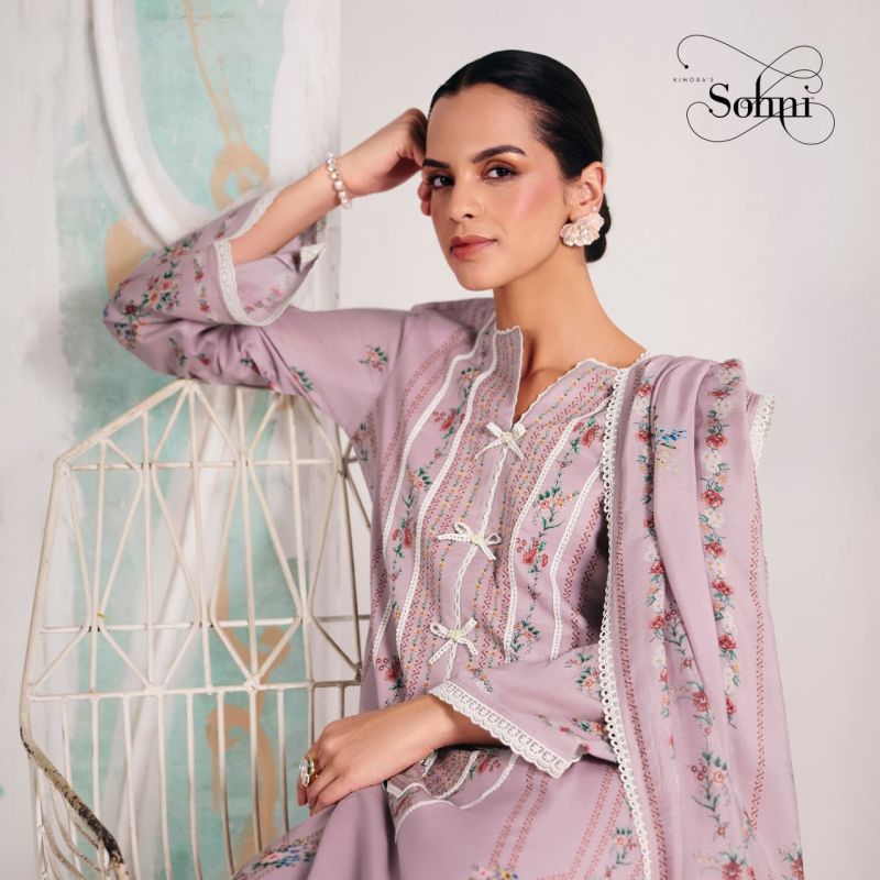 Kimora Sohni Dreamy Lawn Cotton Digital Printed Salwar Kameez