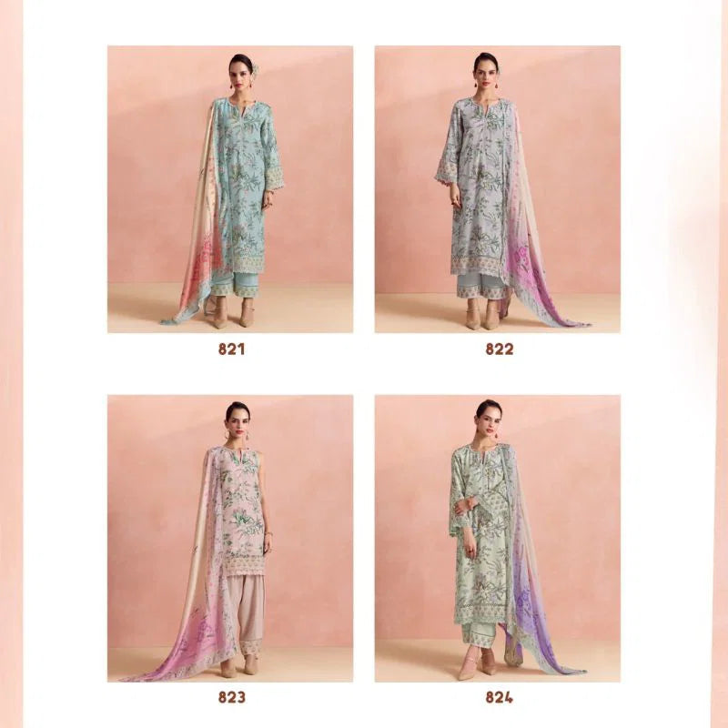 Kimora Sohni Fern Vol 75 Cotton Lawn Digital Printed Salwar kameez