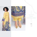 Kimora Sohni Indigo Linen Digital Printed Salwar Kameez