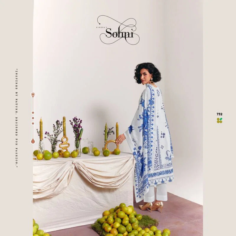 Kimora Sohni Lemonade Vol 68 Cotton Lawn Digital Printed Salwar Kameez