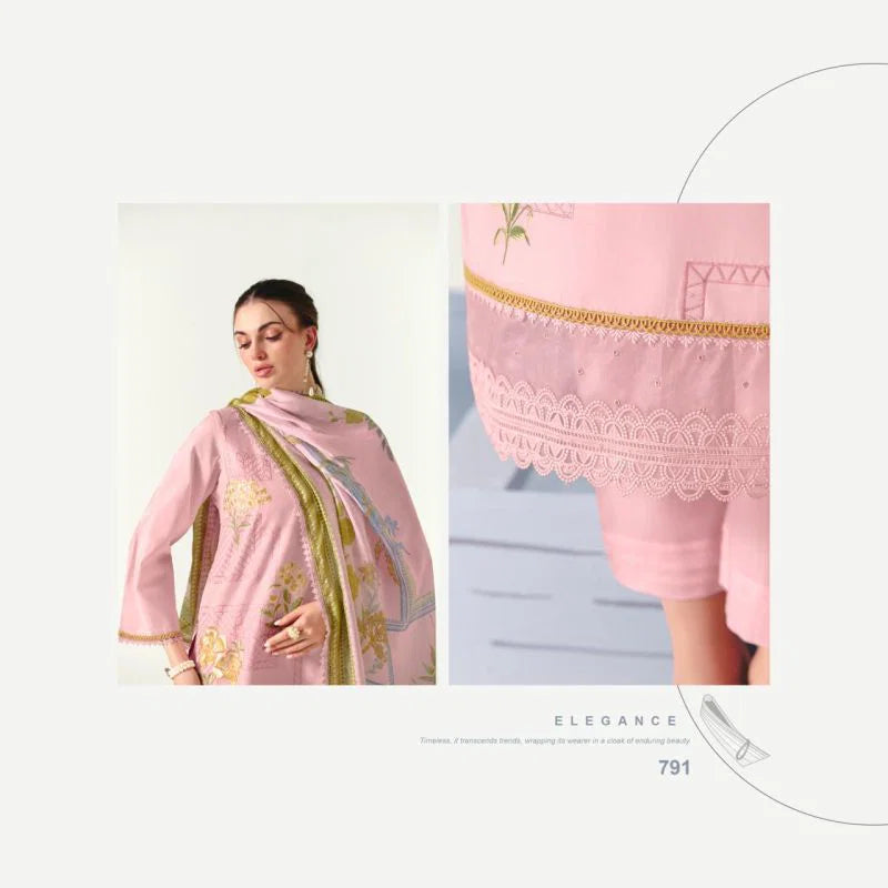 Kimora Sohni Orchid Vol 72 Lawn Cotton Digital Printed Salwar Kameez