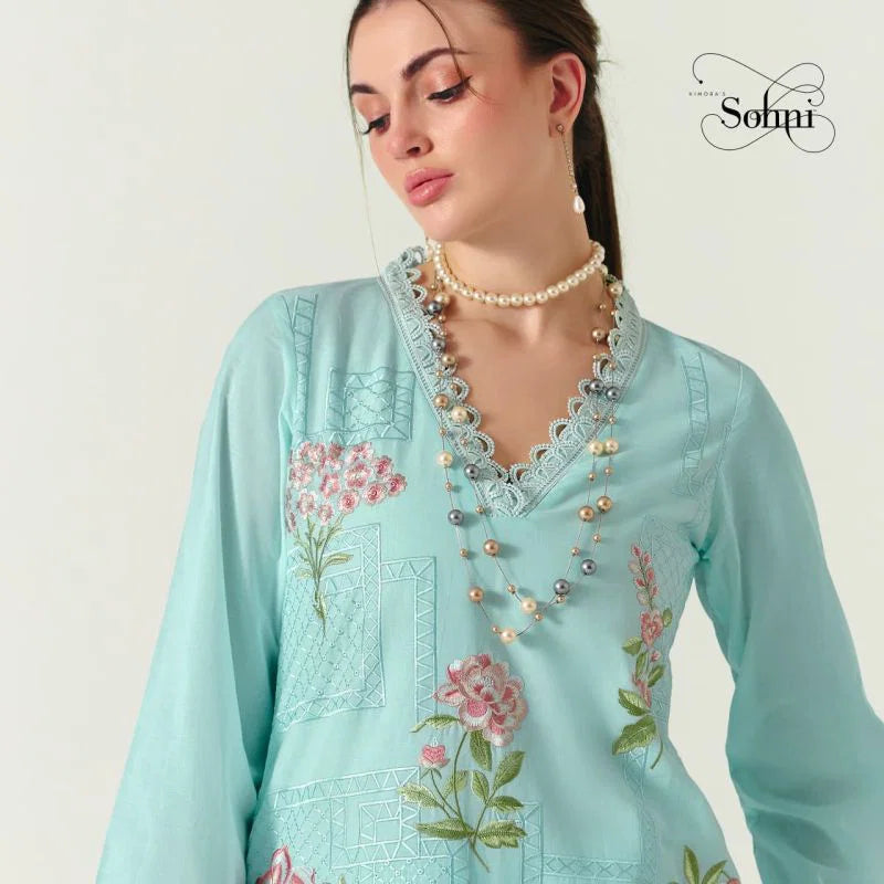 Kimora Sohni Orchid Vol 72 Lawn Cotton Digital Printed Salwar Kameez