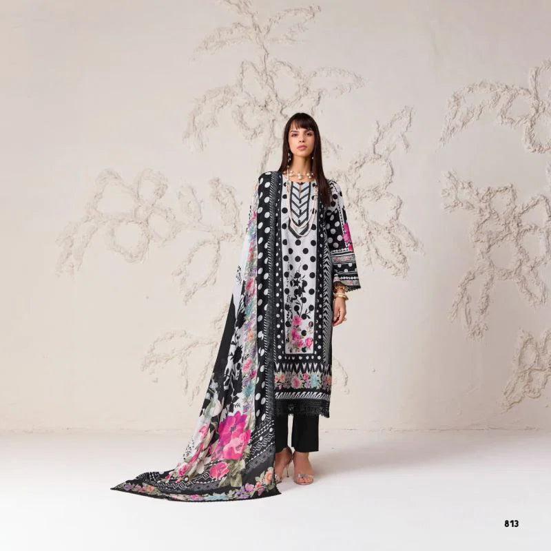 Kimora Sohni Polka 74 Cotton Digital Printed Salwar Kameez