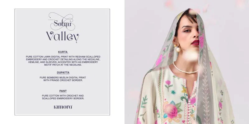 Kimora Sohni Valley Vol 79 Cotton Lawn Digital Printed Salwar Kameez