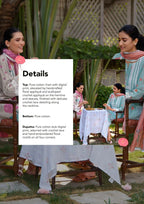 Kimora Sukoon Linen Cotton Digital Print Salwar Kameez