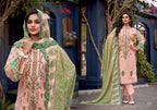Levisha Alfaaz Cambric Lawn Cotton Printed With Work Dress Material
