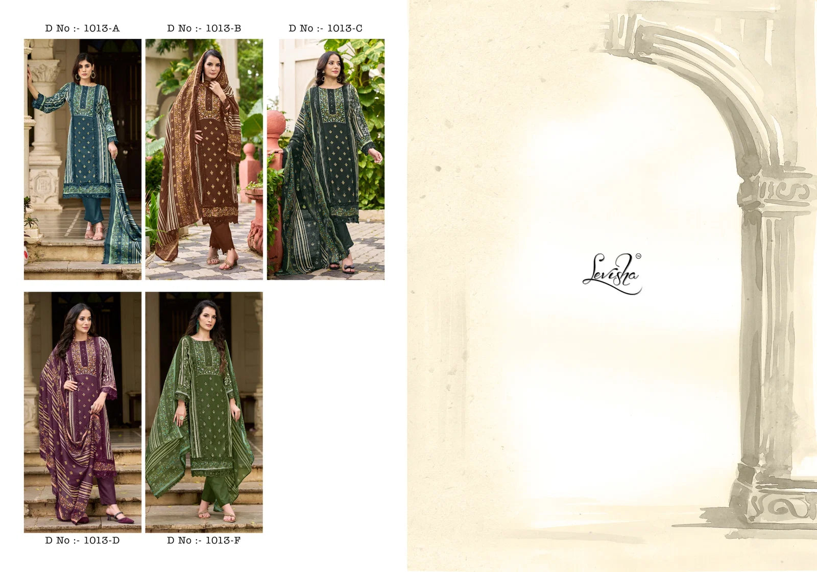 Levisha Bagh Rayon Digital Printed Pakistabi Dress Material Collection