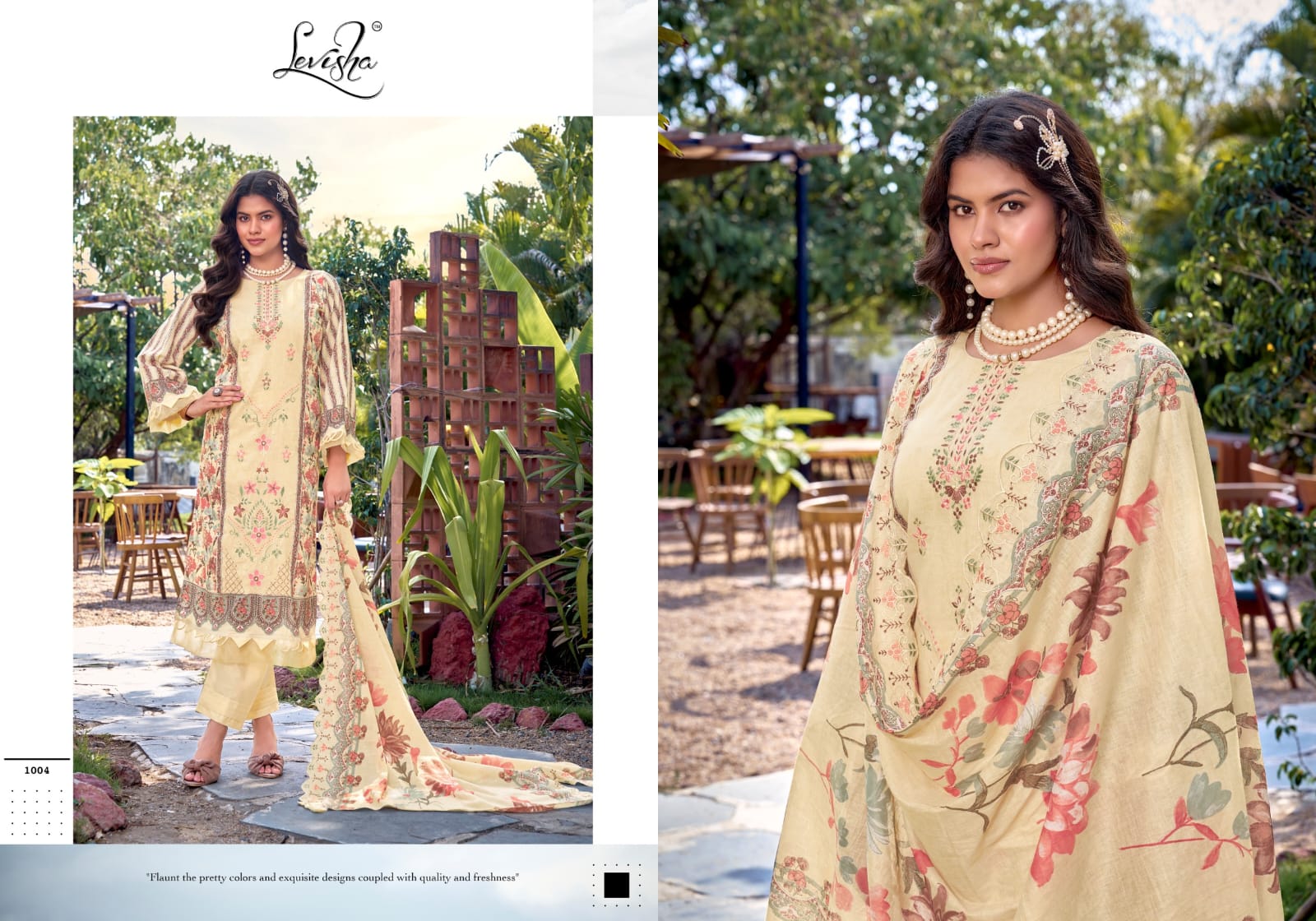 Levisha Bin Saeed Vol 06 Cambric Cotton Printed Dress Material