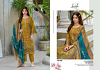 Levisha Bin Saeed Vol 4 Cambric Lawn Cotton Printed Dress Material