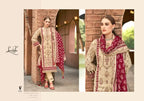 Levisha Madhubala Vol 17 Cambric Lawn Cotton Embroidered Dress Material