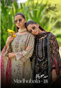 Levisha Madhubala Vol 18 Cambric Lawn Cotton Embroidered Dress Material