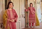 Levisha Zubia Cambric Cotton Embroidered Dress Material