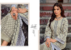Levisha Zubia Cambric Cotton Embroidered Dress Material