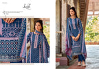 Levisha Zubia Cambric Cotton Embroidered Dress Material