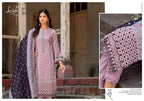 Levisha Zubia Cambric Cotton Embroidered Dress Material