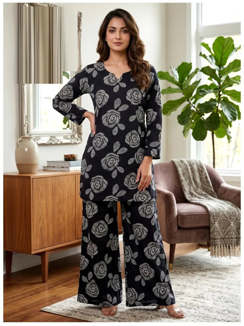 Lrc 16 Rayon Printed Co Ord Set Collection