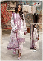 Lsm Parian Dream Vol 22 Lawn Cotton Digital Printed Dress Material