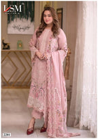 Lsm Parian Dream Vol 22 Lawn Cotton Digital Printed Dress Material