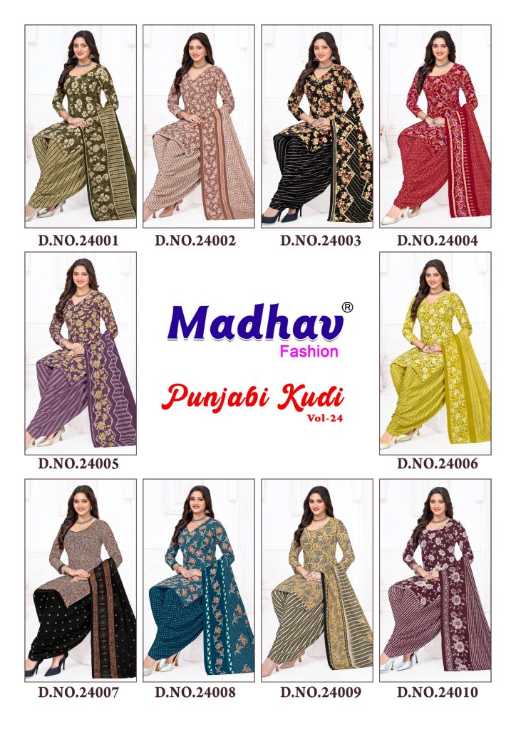 madhav Punjabi kudi Vol 24 – Dress Material