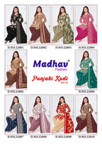 Madhav Punjabi Kudi Vol 22 Readymade Cotton Patiyala Dress