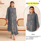 Mah E Rooh 4216 A To D Faux Georgette Embroidered Salwar Kameez Collection