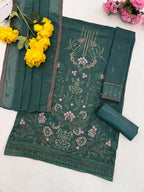 Mah E Rooh 4216 A To D Faux Georgette Embroidered Salwar Kameez Collection