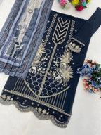 Mah E Rooh 4224 A To E Faux Georgette With Embroidered Salwar Kameez