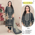 Mah E Rooh 4224 A To E Faux Georgette With Embroidered Salwar Kameez