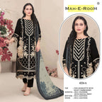Mah E Rooh 4224 A To E Faux Georgette With Embroidered Salwar Kameez