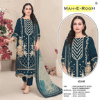 Mah E Rooh 4224 A To E Faux Georgette With Embroidered Salwar Kameez