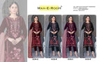 Mah E Rooh 4226 Velvet Embroidered Sequence Work Salwar Kameez
