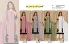 Mah E Rooh 4232 Organza Embroidered Salwar Kameez