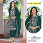 Yd 069 Muslin Cotton Printed Fancy Kurti With Bottom Collection