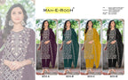 Mah E Rooh 4233 A To D Chiffon With Embroidered Salwar Kameez