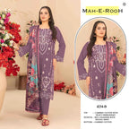 Mah E Rooh 4234 A To D Cambric Cotton Embroidered Salwar Kameez