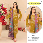 Mah E Rooh 4234 A To D Cambric Cotton Embroidered Salwar Kameez