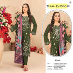 Mah E Rooh 4234 A To D Cambric Cotton Embroidered Salwar Kameez