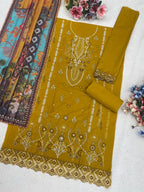 Mah E Rooh 4234 A To D Cambric Cotton Embroidered Salwar Kameez
