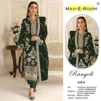 Mah E Rooh 4238 A To D Rangoli Crush Embroidered Salwar Kameez