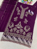 Mah E Rooh 4238 A To D Rangoli Crush Embroidered Salwar Kameez